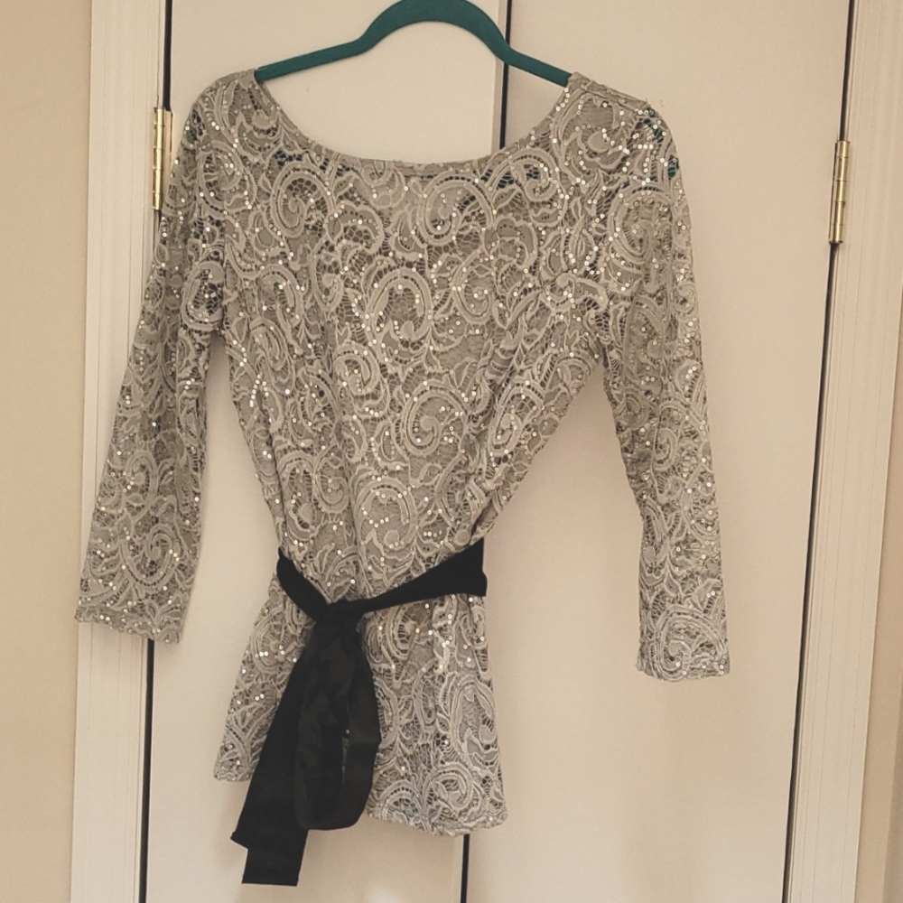 ONYX sequin blouse